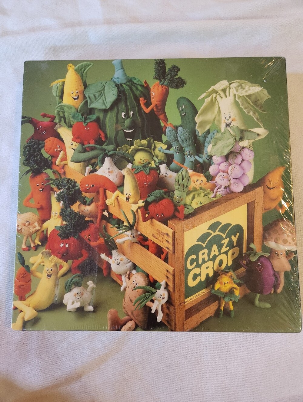 Springbok Vintage 1986 Crazy Crop Puzzle Sealed PZL2203 Hallmark 500 Piece